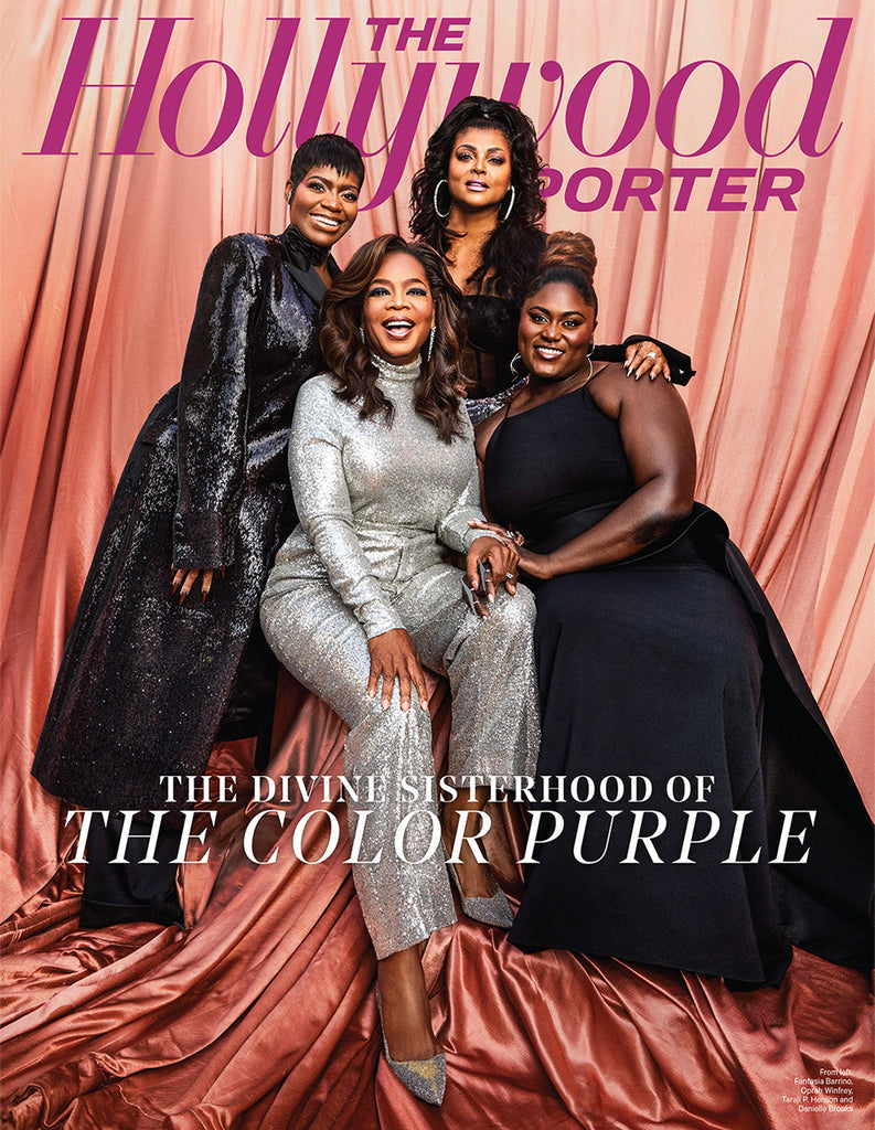 The cover of The Hollywood Reporter with Oprah Winfrey, Fantasia Barrino, Taraji P. Henson and Danielle Brooks