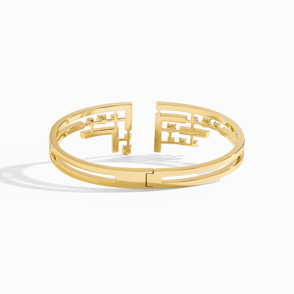 Avenues Crown Hinged Bracelet Marli New York   