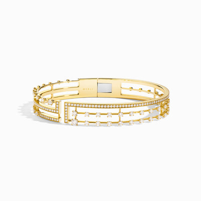 Avenues Open Hinged Statement Bracelet Marli New York   