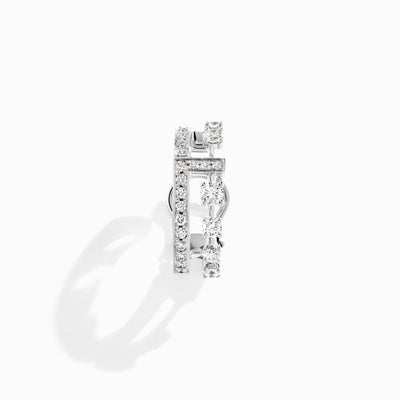 Avenues Single Cuff Earring Marli New York White Diamond 