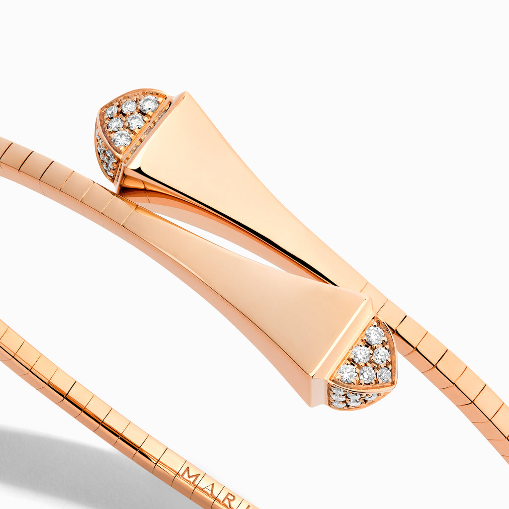 Cleo Midi Gold Bracelet with Diamonds Marli New York