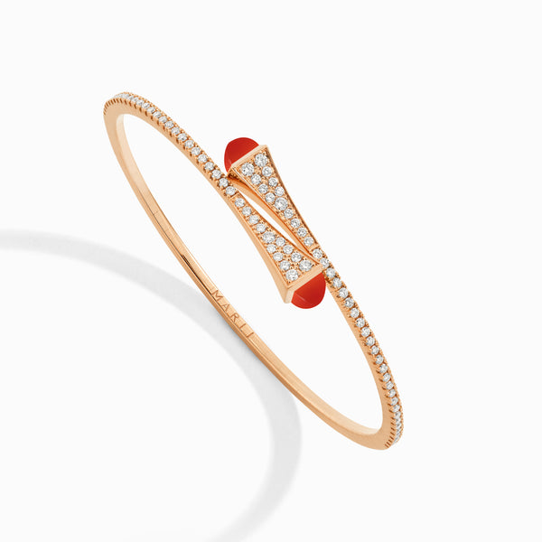 Cleo Diamond Slim Slip-On Bracelet
