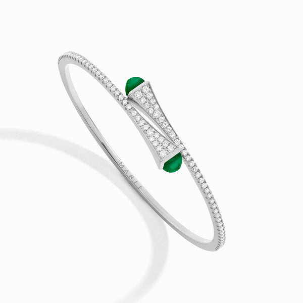 Cleo Diamond Slim Slip-On Bracelet