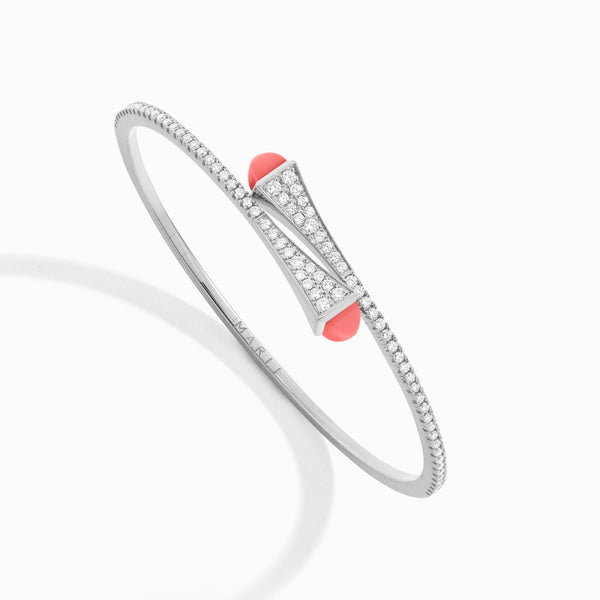 Cleo Diamond Slim Slip-On Bracelet