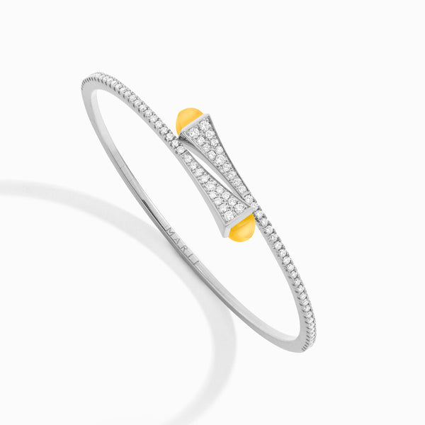 Cleo Diamond Slim Slip-On Bracelet