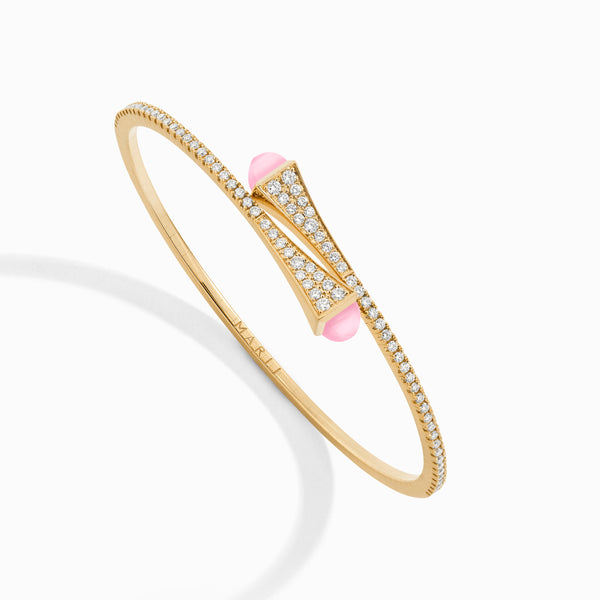 Cleo Schlankes Diamant-Armreif zum Überstreifen