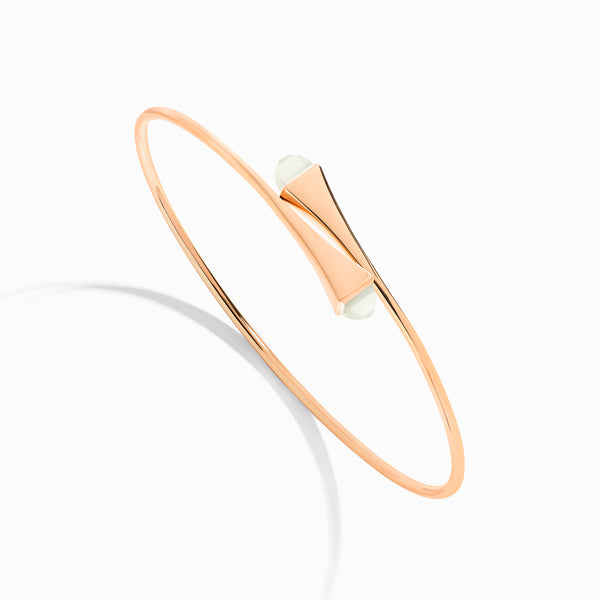 Cleo Wire Gold Slip-On Bracelet