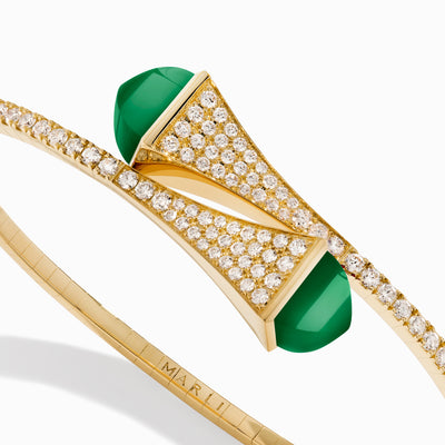 Cleo Diamond Slip-On Bracelet Marli New York   