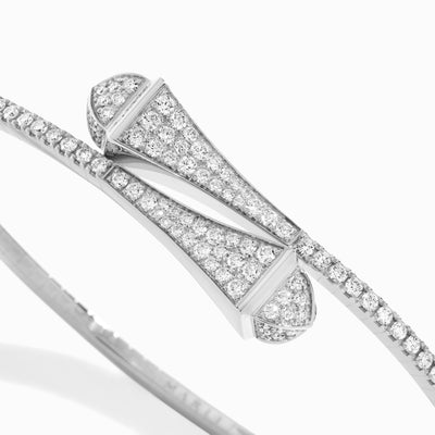 Cleo Full Diamond Midi Slip-On Bracelet Marli New York   