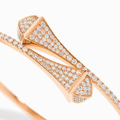 Cleo Full Diamond Slip-On Bracelet Marli New York   