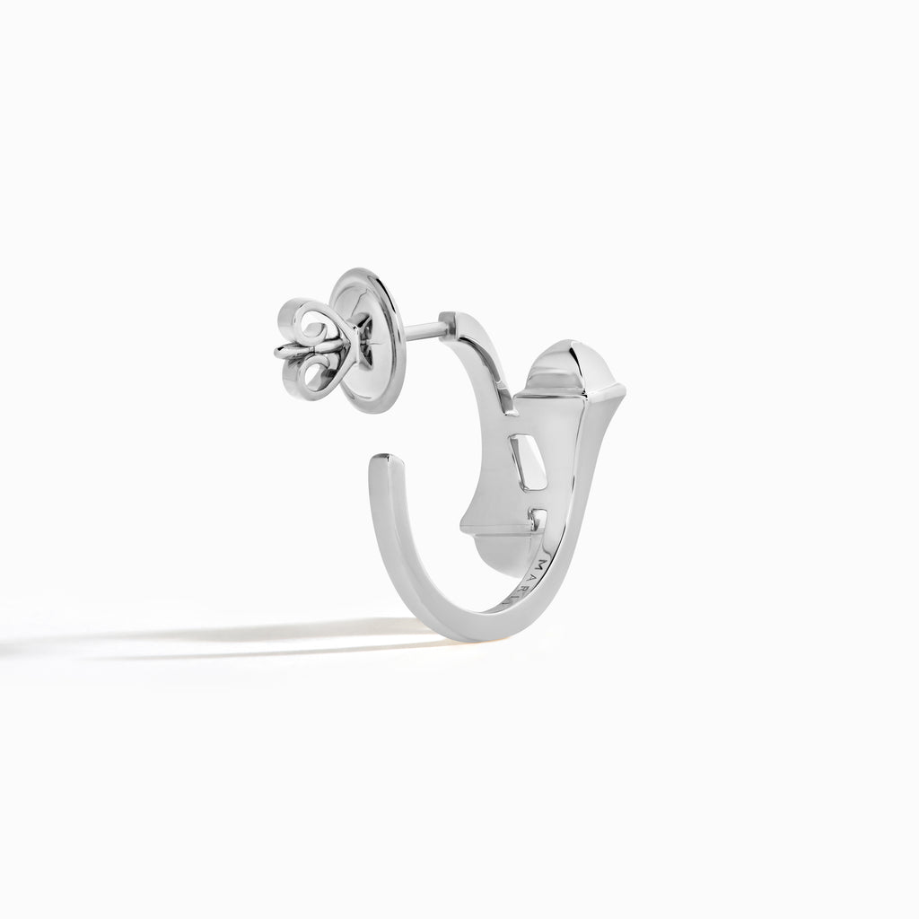 Cleo Full Gold Open Hoop Earrings Marli New York