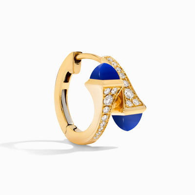 Cleo Diamond Huggie Earrings Marli New York   