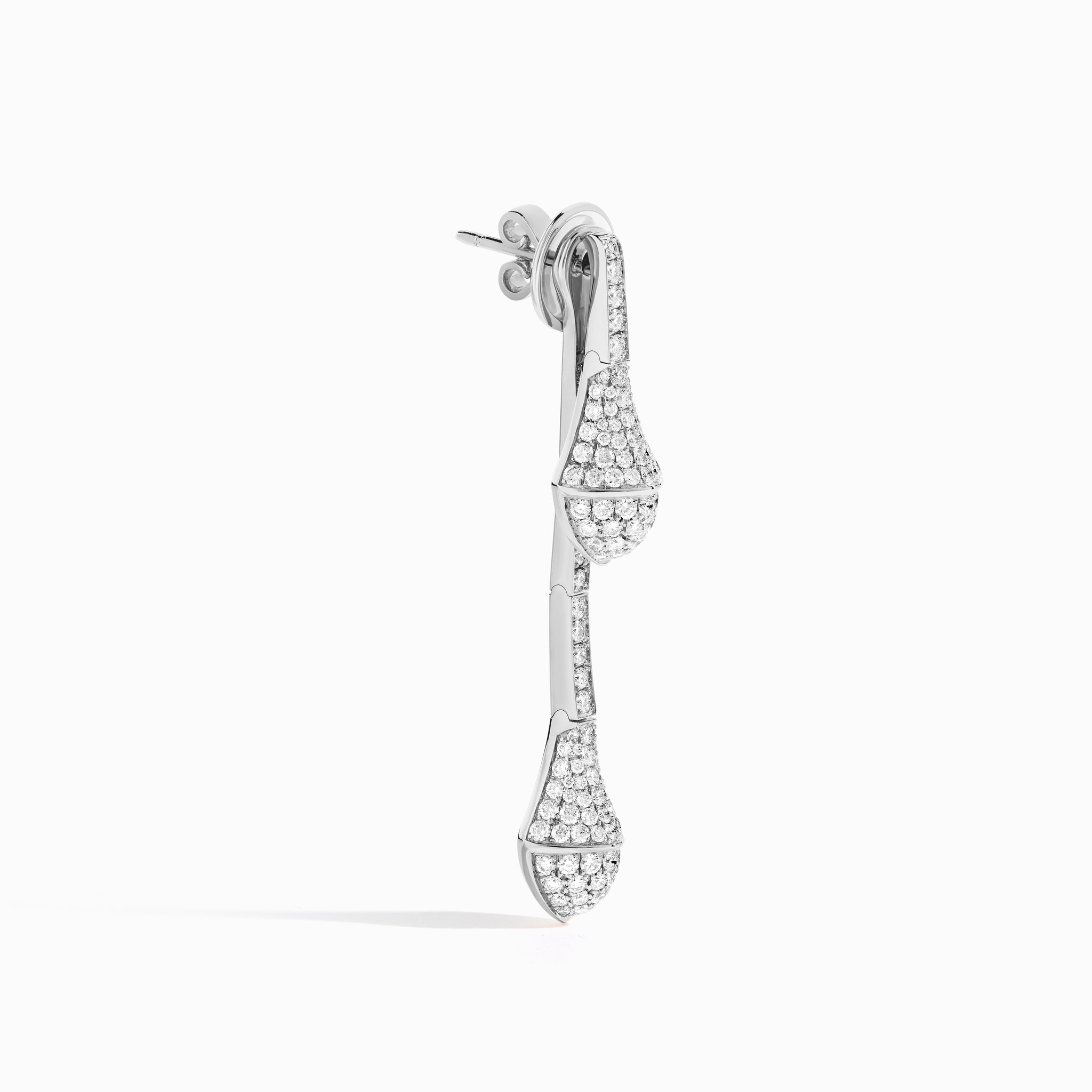 Cleo Full Diamond Drop Earrings – MARLI New York