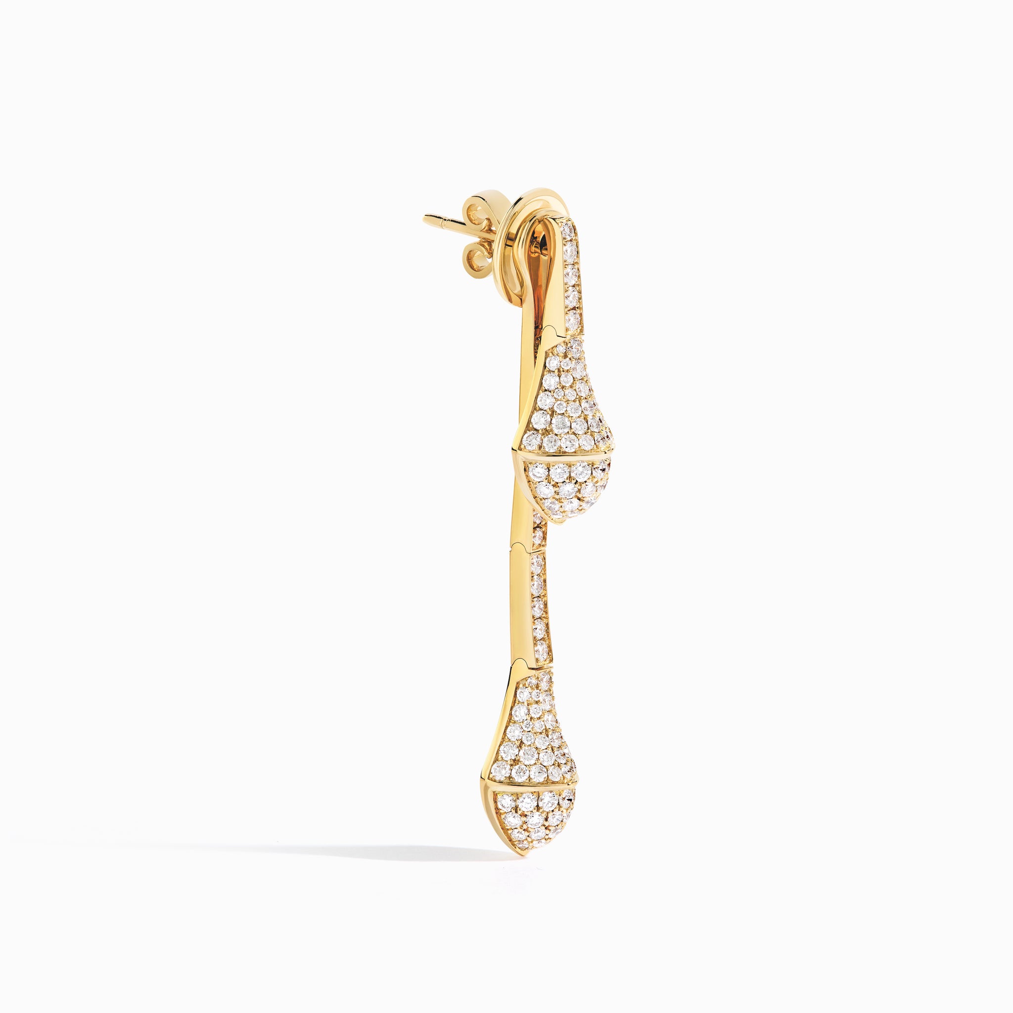 Cleo Full Diamond Drop Earrings – MARLI New York