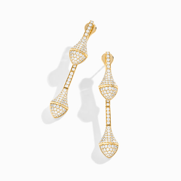 cleo.  Cleo Full Diamond Drop Earrings – MARLI New York