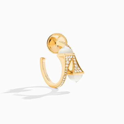 Cleo Diamond Open Hoop Earrings Marli New York   