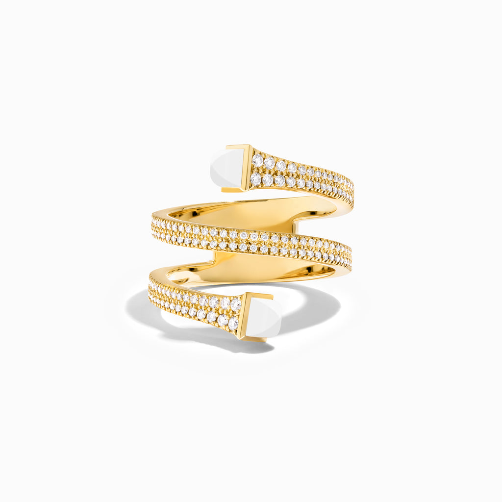 Cleo Diamond Twist Ring Marli New York   