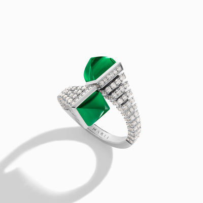 Cleo Rev Slim Diamond Ring Marli New York   