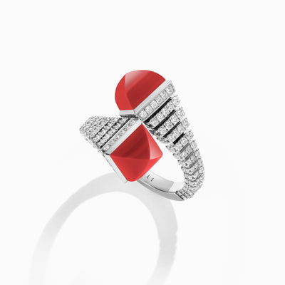 Cleo Rev Diamond Ring Marli New York   