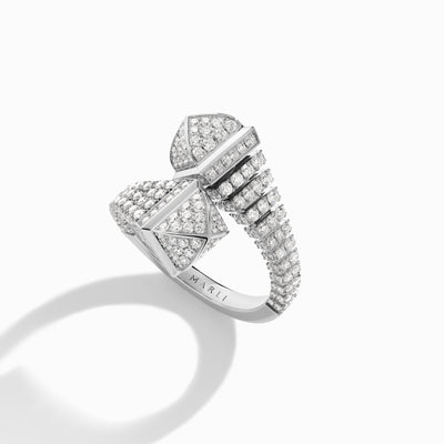 Cleo Rev Full Diamond Ring Marli New York   