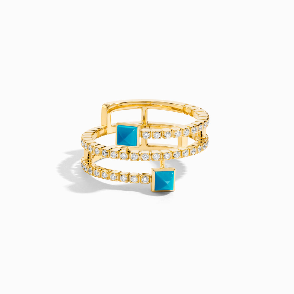 Cleo Lotus Twist Ring Marli New York   