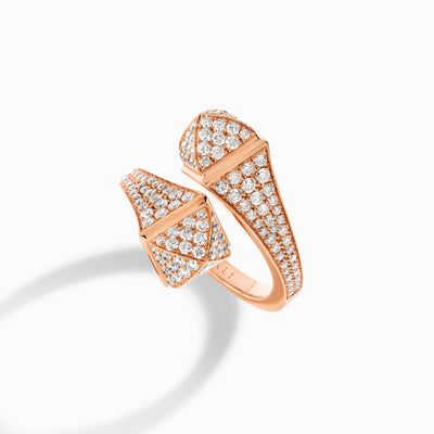 Cleo Full Diamond Ring Marli New York   