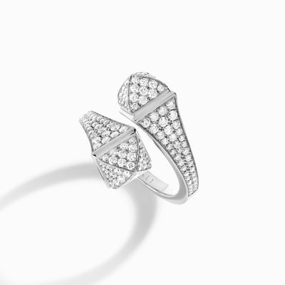Cleo Full Diamond Ring Marli New York   