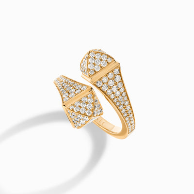 Cleo Full Diamond Ring Marli New York   