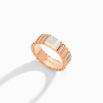 Cleo 2 Link Diamond Ring Marli New York