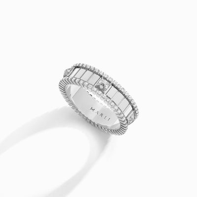 LIFE Full Diamond Spinning Ring Marli New York White Diamond 5