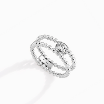 Rock Circle Dual Ring Marli New York   