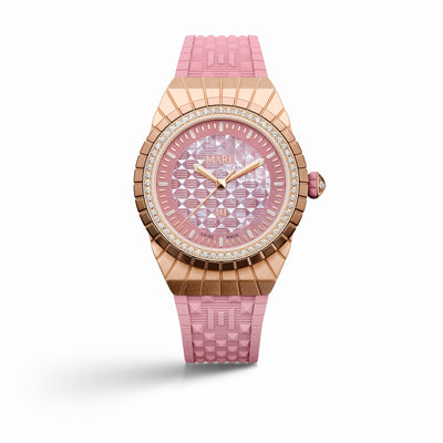 L35 MARLI New York Rose Gold Pink 35 MM