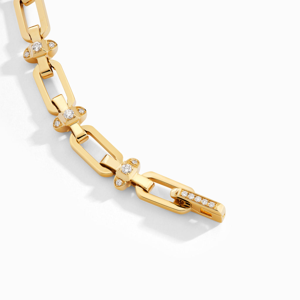 Tip-Top Link Gold Bracelet Marli New York   