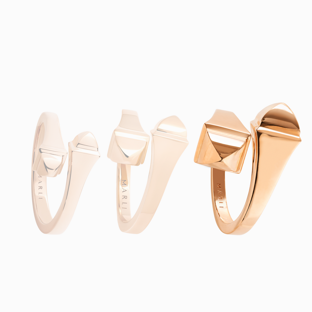 Cleo Full Gold Ring Marli New York   