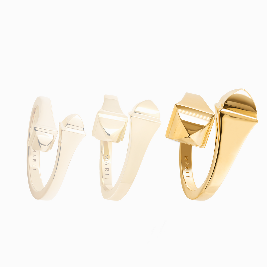 Cleo Full Gold Ring Marli New York   