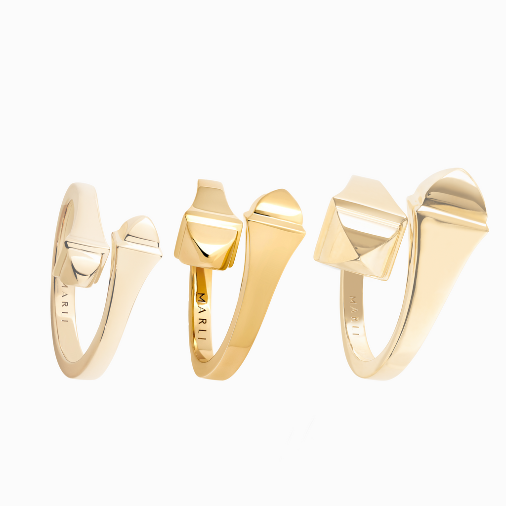 Cleo Full Gold Midi Ring Marli New York   