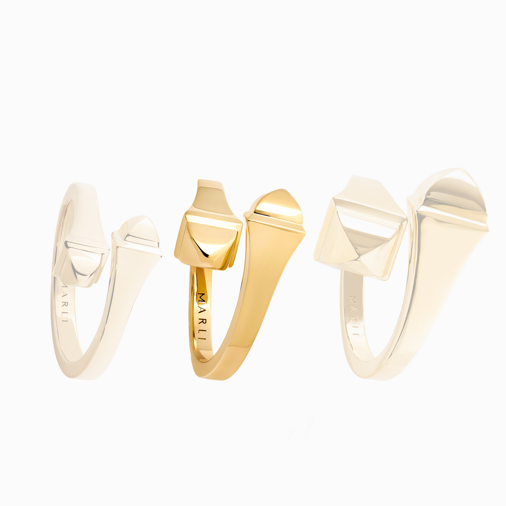 Cleo Full Gold Midi Ring Marli New York   