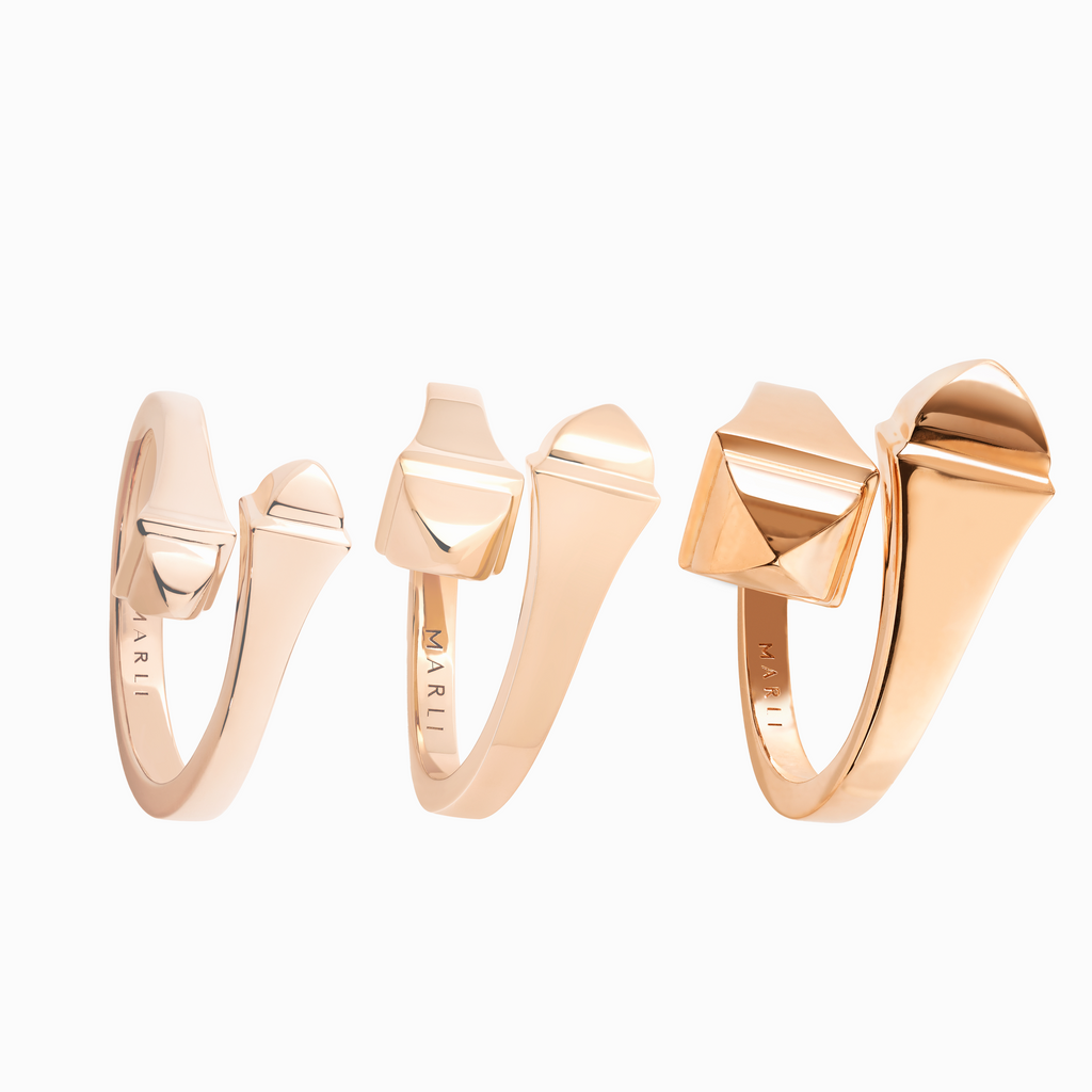 Cleo Full Gold Ring Marli New York   