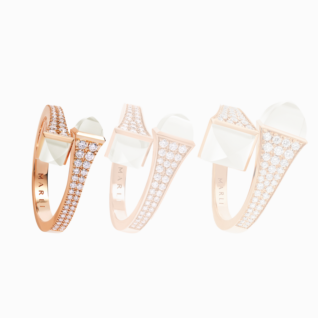 Cleo Diamond Slim Ring Marli New York   