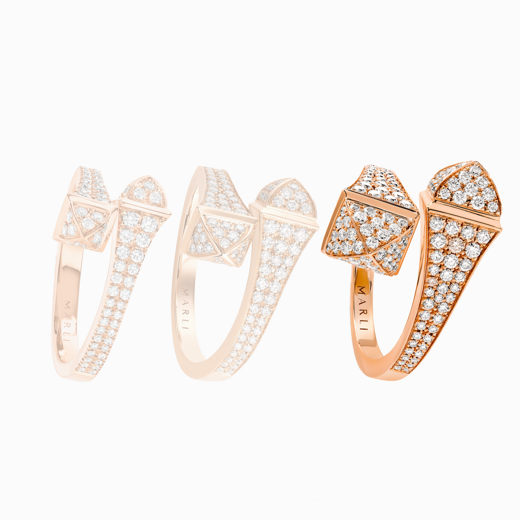 Cleo Full Diamond Ring Marli New York   